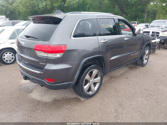 Продажа на аукционе авто 2014 Jeep Grand Cherokee Limited, vin: 1C4RJFBG4EC339691, номер лота: 45207015