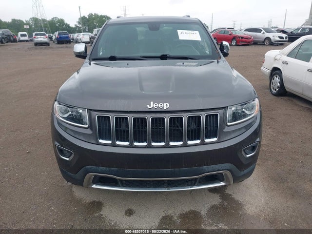 Продажа на аукционе авто 2014 Jeep Grand Cherokee Limited, vin: 1C4RJFBG4EC339691, номер лота: 45207015