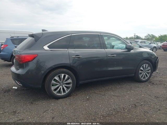 45207033 :رقم المزاد ، 5FRYD4H66GB021159 vin ، 2016 Acura Mdx Technology   Entertainment Packages/technology, Entertainment   Acurawatch Plus Packages مزاد بيع
