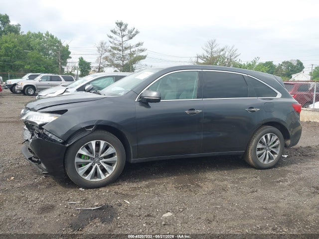 45207033 :رقم المزاد ، 5FRYD4H66GB021159 vin ، 2016 Acura Mdx Technology   Entertainment Packages/technology, Entertainment   Acurawatch Plus Packages مزاد بيع