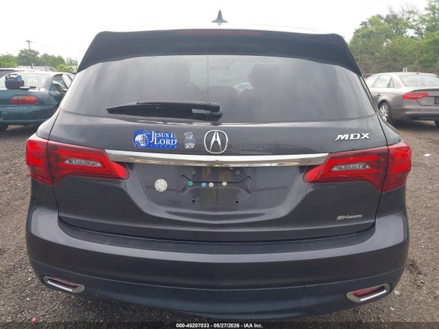 45207033 :رقم المزاد ، 5FRYD4H66GB021159 vin ، 2016 Acura Mdx Technology   Entertainment Packages/technology, Entertainment   Acurawatch Plus Packages مزاد بيع