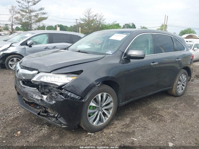 45207033 :رقم المزاد ، 5FRYD4H66GB021159 vin ، 2016 Acura Mdx Technology   Entertainment Packages/technology, Entertainment   Acurawatch Plus Packages مزاد بيع