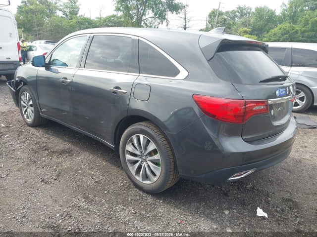 45207033 :رقم المزاد ، 5FRYD4H66GB021159 vin ، 2016 Acura Mdx Technology   Entertainment Packages/technology, Entertainment   Acurawatch Plus Packages مزاد بيع