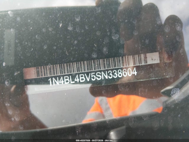 1N4BL4BV5SN338604 Nissan Altima S Fwd