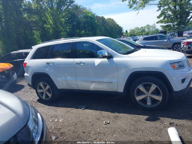 Продаж на аукціоні авто 2014 Jeep Grand Cherokee Limited, vin: 1C4RJFBG1EC323755, номер лоту: 45207071