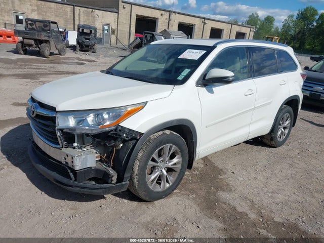 Aukcja sprzedaży 2015 Toyota Highlander Xle V6, vin: 5TDJKRFH6FS220121, numer aukcji: 45207072