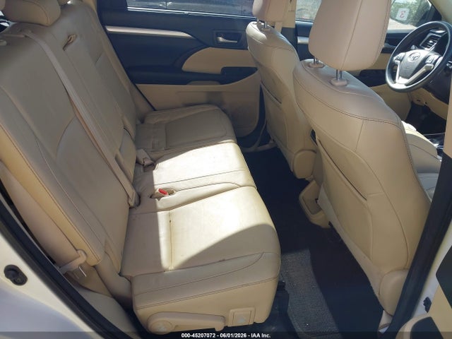 Aukcja sprzedaży 2015 Toyota Highlander Xle V6, vin: 5TDJKRFH6FS220121, numer aukcji: 45207072