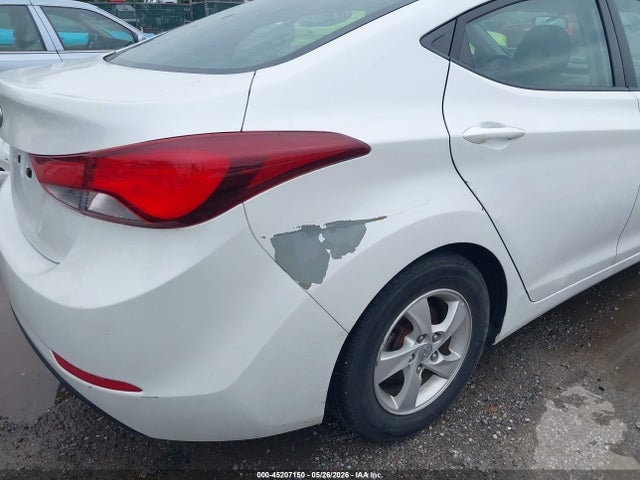 2015 Hyundai Elantra Se მანქანა იყიდება აუქციონზე, vin: 5NPDH4AE5FH633830, აუქციონის ნომერი: 45207150
