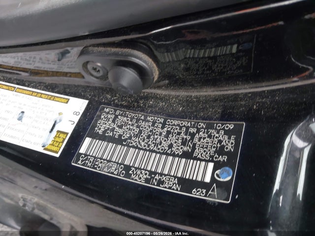 Aukcja sprzedaży 2010 Toyota Prius Iii, vin: JTDKN3DU9A0074799, numer aukcji: 45207196