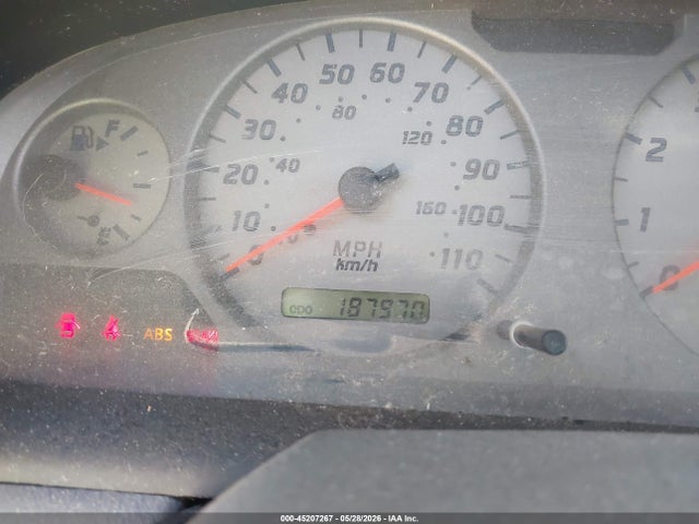 45207267 :رقم المزاد ، 5N1ED28T11C535290 vin ، 2001 Nissan Xterra Se مزاد بيع