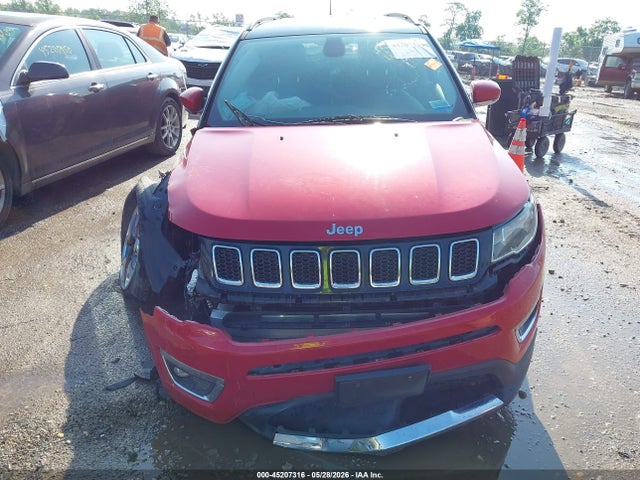 45207316 :رقم المزاد ، 3C4NJDCB7KT766448 vin ، 2019 Jeep Compass Limited 4x4 مزاد بيع