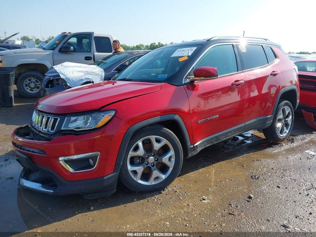 45207316 :رقم المزاد ، 3C4NJDCB7KT766448 vin ، 2019 Jeep Compass Limited 4x4 مزاد بيع