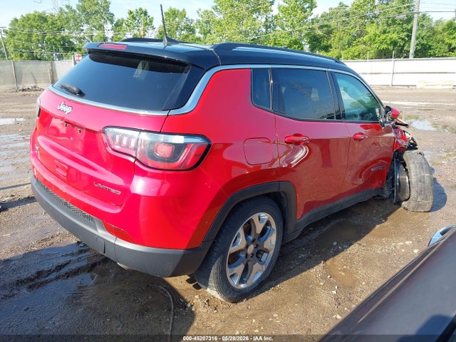45207316 :رقم المزاد ، 3C4NJDCB7KT766448 vin ، 2019 Jeep Compass Limited 4x4 مزاد بيع