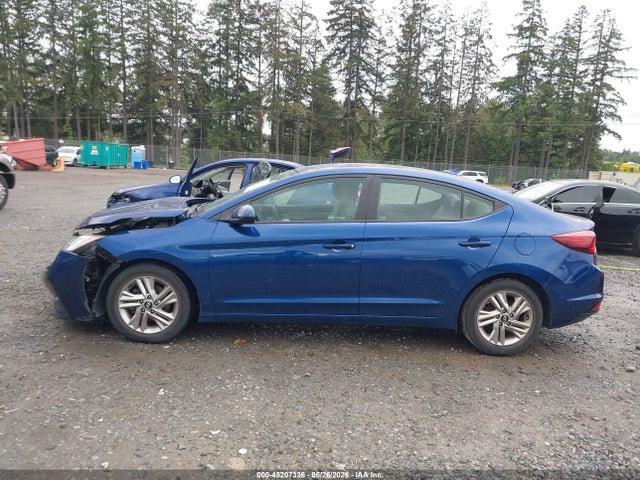Aukcja sprzedaży 2019 Hyundai Elantra Sel, vin: 5NPD84LF4KH447910, numer aukcji: 45207336