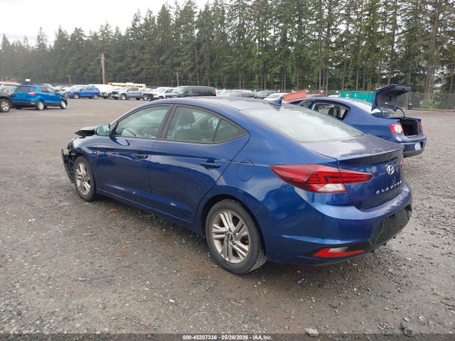 Aukcja sprzedaży 2019 Hyundai Elantra Sel, vin: 5NPD84LF4KH447910, numer aukcji: 45207336