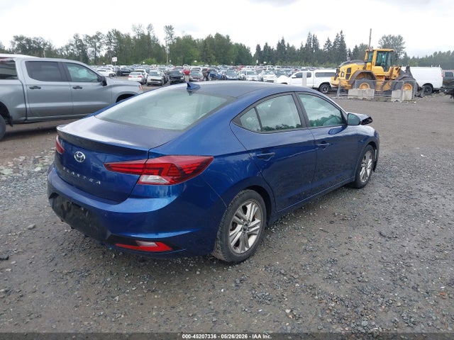 Aukcja sprzedaży 2019 Hyundai Elantra Sel, vin: 5NPD84LF4KH447910, numer aukcji: 45207336