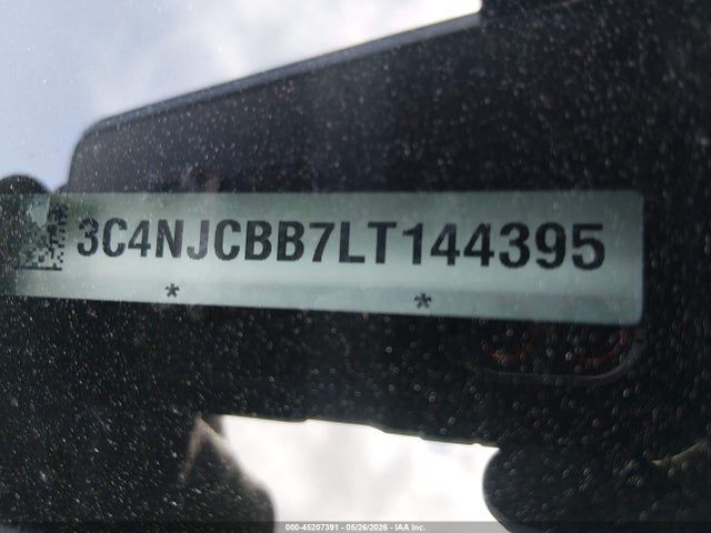 Aukcja sprzedaży 2020 Jeep Compass Sun And Wheel Fwd, vin: 3C4NJCBB7LT144395, numer aukcji: 45207391