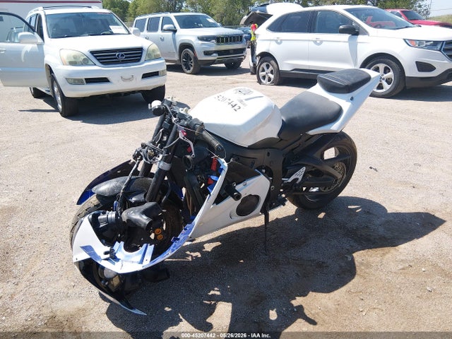 2005 Yamaha Yzfr6 L მანქანა იყიდება აუქციონზე, vin: JYARJ06E85A026897, აუქციონის ნომერი: 45207442