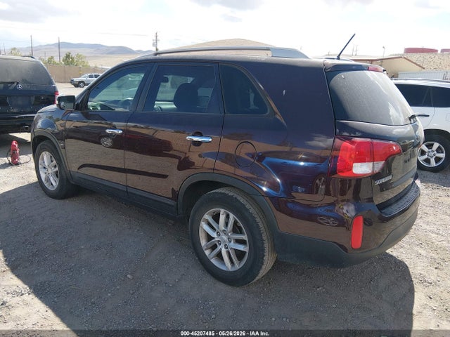 45207485 :رقم المزاد ، 5XYKT4A6XFG635448 vin ، 2015 Kia Sorento Lx مزاد بيع