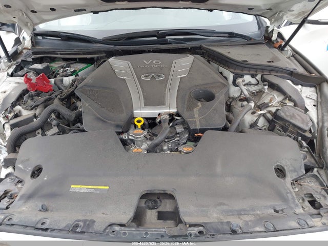 2018 Infiniti Q50 3.0t Luxe მანქანა იყიდება აუქციონზე, vin: JN1EV7AR9JM437831, აუქციონის ნომერი: 45207625