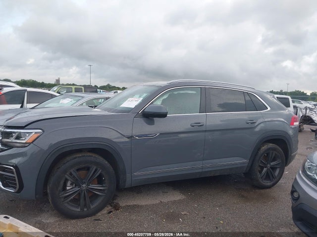 45207709 :رقم المزاد ، 1V2SE2CA7NC226129 vin ، 2022 Volkswagen Atlas Cross Sport 3.6l V6 Sel R-line مزاد بيع