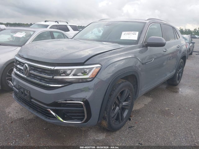 45207709 :رقم المزاد ، 1V2SE2CA7NC226129 vin ، 2022 Volkswagen Atlas Cross Sport 3.6l V6 Sel R-line مزاد بيع