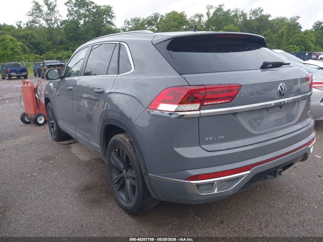 45207709 :رقم المزاد ، 1V2SE2CA7NC226129 vin ، 2022 Volkswagen Atlas Cross Sport 3.6l V6 Sel R-line مزاد بيع