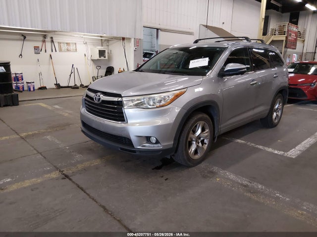 Toyota Highlander Limited V6 2016 5TDDKRFH0GS342648 Image 2