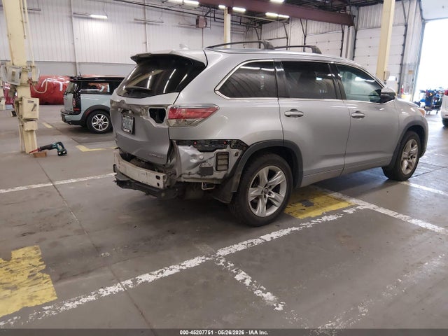 Toyota Highlander Limited V6 2016 5TDDKRFH0GS342648 Image 4
