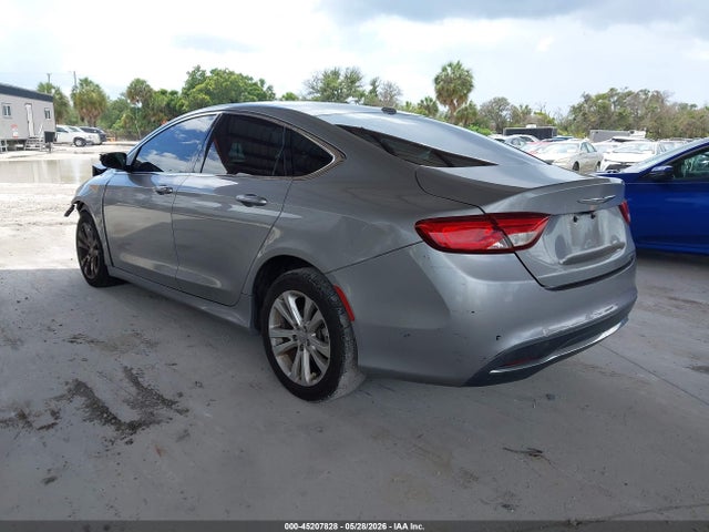 2015 Chrysler 200 Limited მანქანა იყიდება აუქციონზე, vin: 1C3CCCAB9FN677120, აუქციონის ნომერი: 45207828