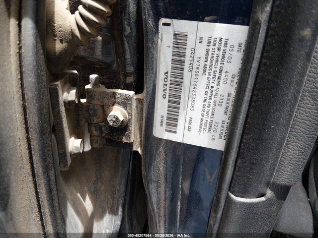 Продаж на аукціоні авто 2004 Volvo S60 2.4, vin: YV1RS61T642338083, номер лоту: 45207864
