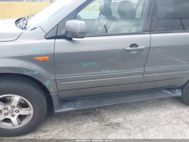 2007 Honda Pilot Ex-l მანქანა იყიდება აუქციონზე, vin: 5FNYF28567B006992, აუქციონის ნომერი: 45208122