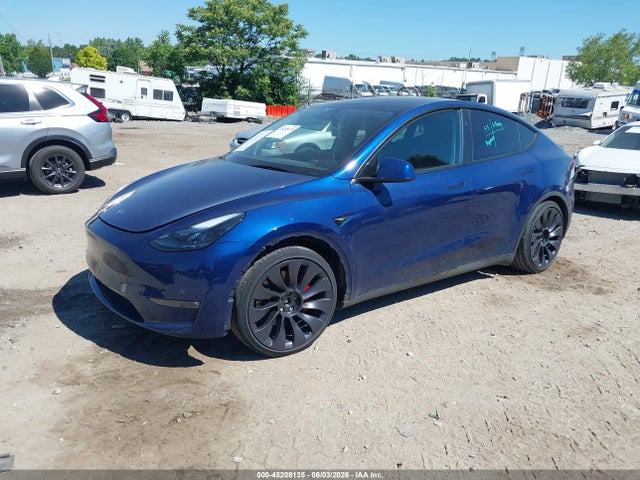 Продаж на аукціоні авто 2025 Tesla Model Y Performance Dual Motor All-wheel Drive, vin: 7SAYGDEF2SF309172, номер лоту: 45208135