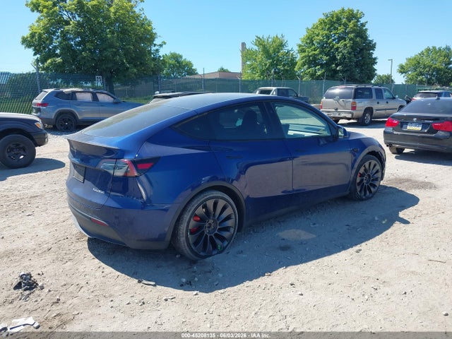 Продаж на аукціоні авто 2025 Tesla Model Y Performance Dual Motor All-wheel Drive, vin: 7SAYGDEF2SF309172, номер лоту: 45208135