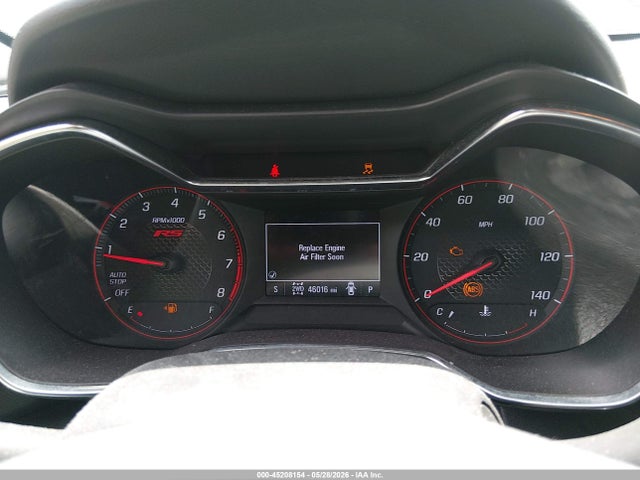 Aukcja sprzedaży 2022 Chevrolet Trailblazer Awd Rs, vin: KL79MUSL5NB057412, numer aukcji: 45208154