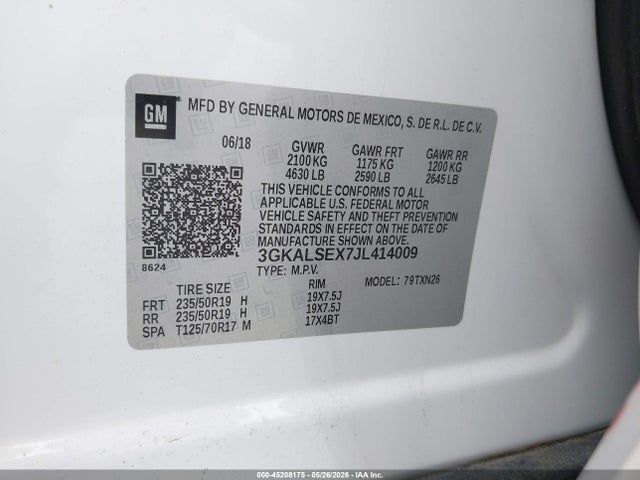 GMC Terrain Denali 2018 3GKALSEX7JL414009 Image 9
