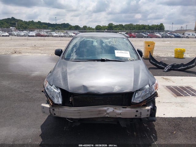 45208216 :رقم المزاد ، 19XFB2F52DE045523 vin ، 2013 Honda Civic Lx مزاد بيع
