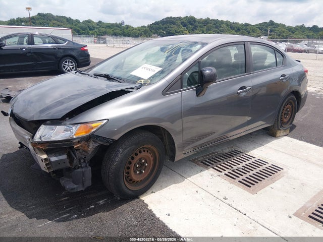 45208216 :رقم المزاد ، 19XFB2F52DE045523 vin ، 2013 Honda Civic Lx مزاد بيع