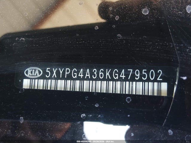 KIA Sorento 2.4l L 2019 5XYPG4A36KG479502 Image 9