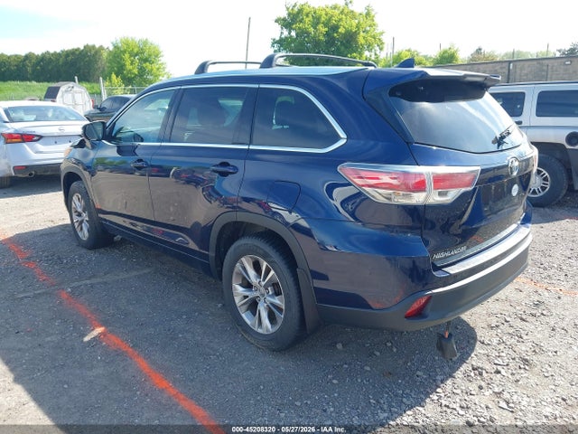 Aukcja sprzedaży 2015 Toyota Highlander Xle V6, vin: 5TDJKRFH8FS135278, numer aukcji: 45208320