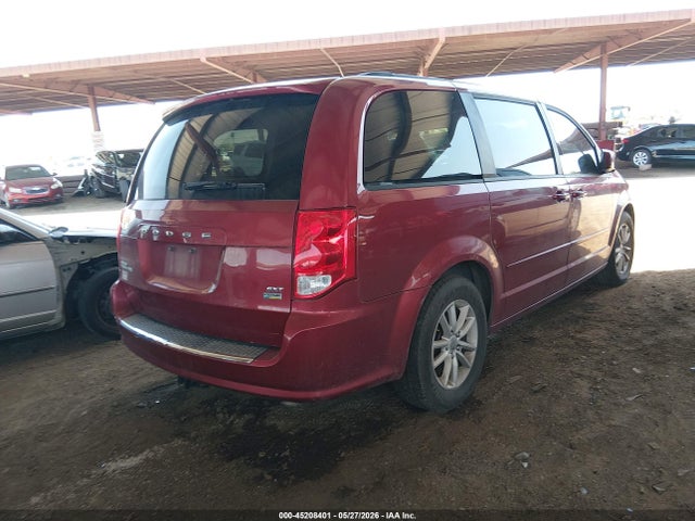 2014 Dodge Grand Caravan Sxt მანქანა იყიდება აუქციონზე, vin: 2C4RDGCG6ER478742, აუქციონის ნომერი: 45208401