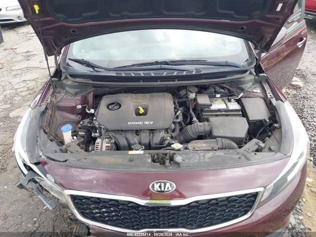 45208414 :رقم المزاد ، 3KPFK4A7XJE257179 vin ، 2018 Kia Forte Lx مزاد بيع