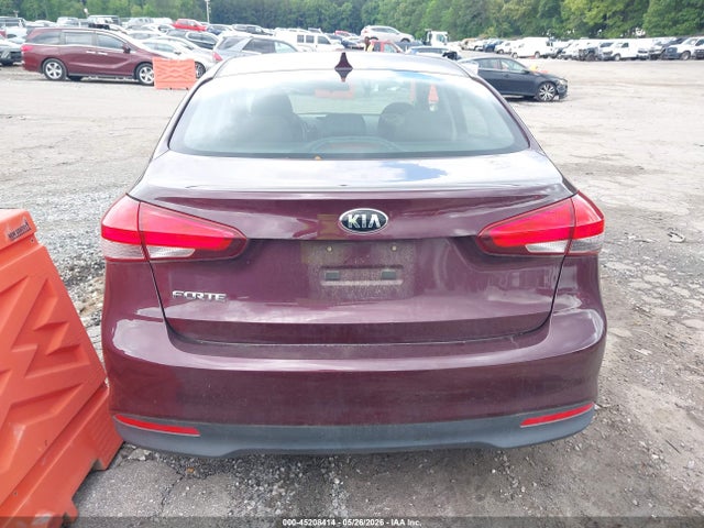 45208414 :رقم المزاد ، 3KPFK4A7XJE257179 vin ، 2018 Kia Forte Lx مزاد بيع
