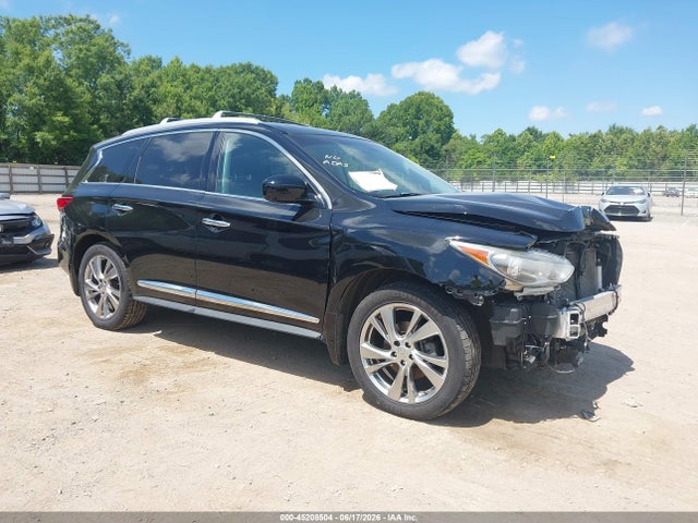 45208504 :رقم المزاد ، 5N1AL0MM0DC347403 vin ، 2013 Infiniti Jx35 مزاد بيع