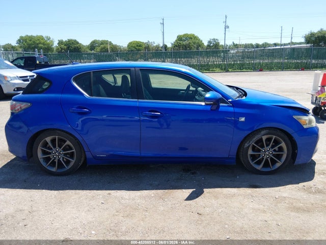 Aukcja sprzedaży 2012 Lexus Ct 200h Premium, vin: JTHKD5BH1C2074810, numer aukcji: 45208512
