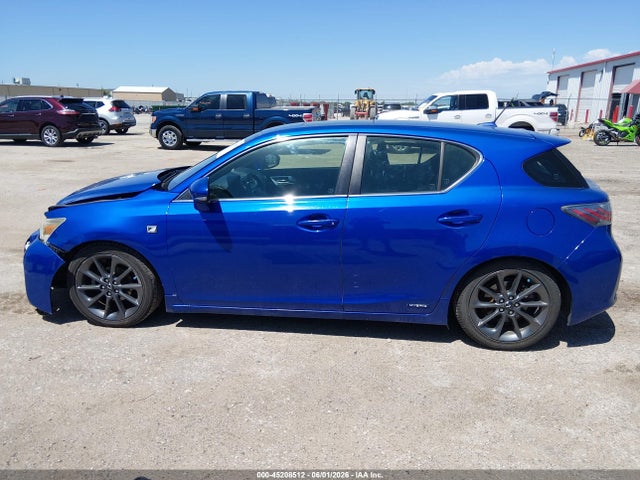 Aukcja sprzedaży 2012 Lexus Ct 200h Premium, vin: JTHKD5BH1C2074810, numer aukcji: 45208512