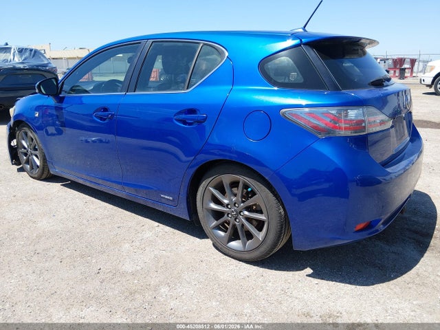 Aukcja sprzedaży 2012 Lexus Ct 200h Premium, vin: JTHKD5BH1C2074810, numer aukcji: 45208512