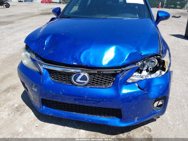 Aukcja sprzedaży 2012 Lexus Ct 200h Premium, vin: JTHKD5BH1C2074810, numer aukcji: 45208512