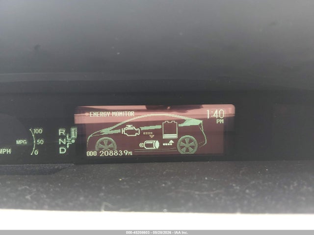 2011 Toyota Prius Two მანქანა იყიდება აუქციონზე, vin: JTDKN3DU8B5354508, აუქციონის ნომერი: 45208603