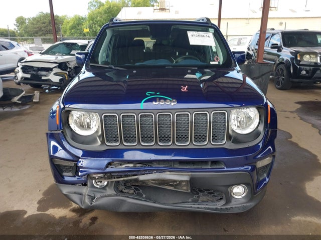 2019 Jeep Renegade Latitude Fwd მანქანა იყიდება აუქციონზე, vin: ZACNJABB7KPK49235, აუქციონის ნომერი: 45208636